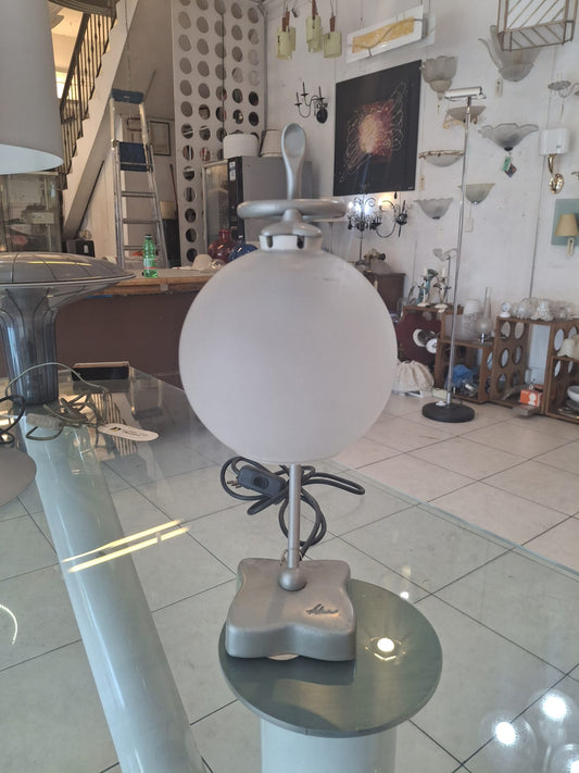 Lampada da tavolo Gilda Lume Nickel
