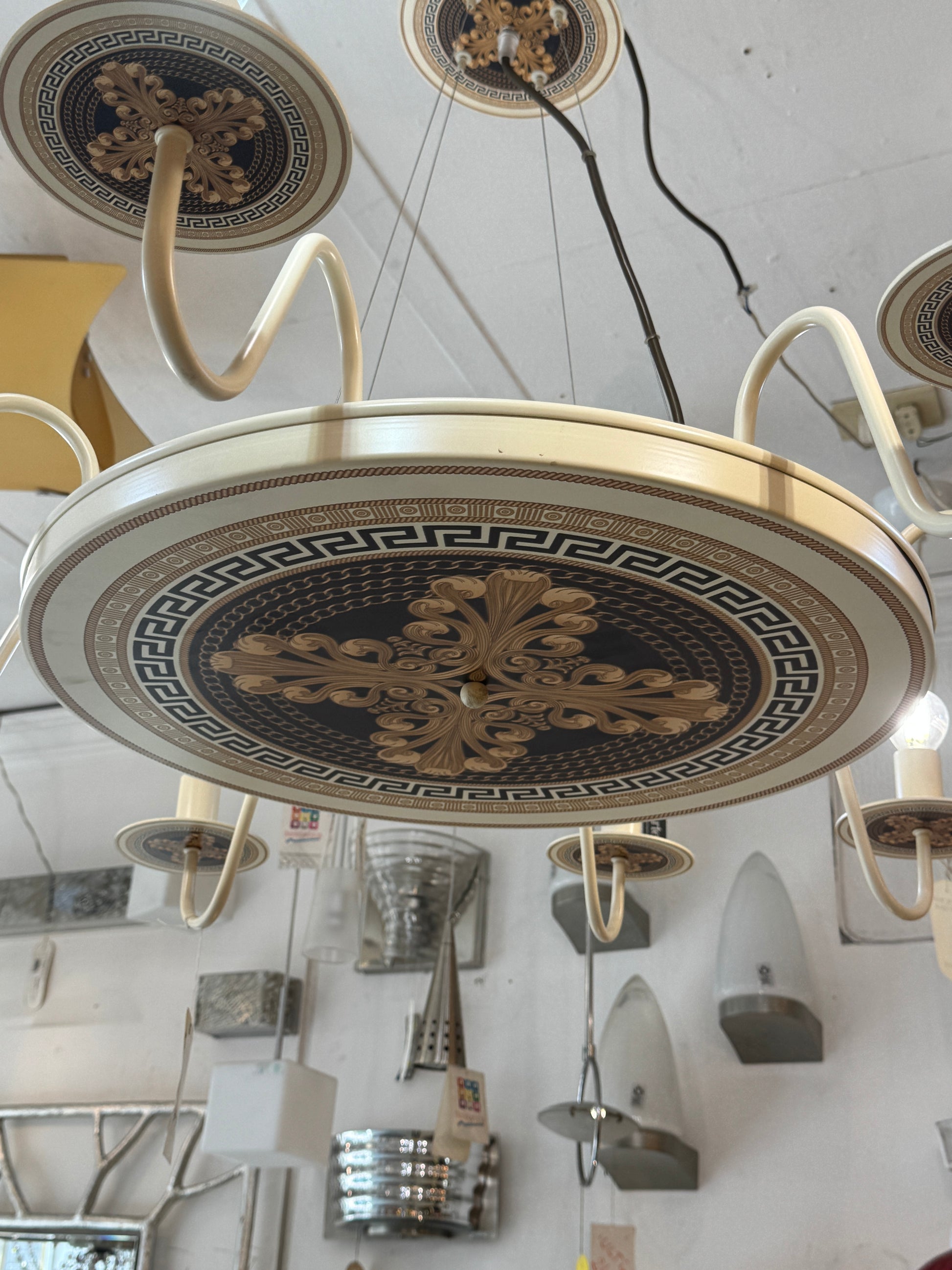 Splendido lampadario a 8 braccia di Atena_1